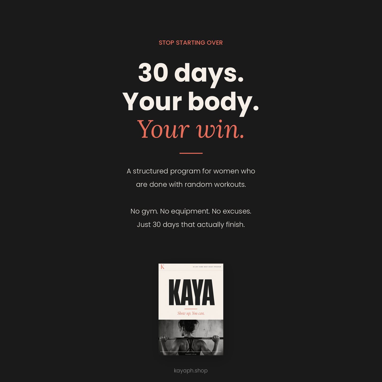 KAYA digital workout plan on iPad and phone